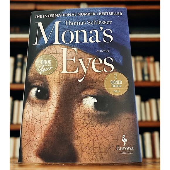 Thomas Schlesser Other - Mona’s Eyes Signed Hardcover Thomas Schlesser 2025 B&N Book of the Year New